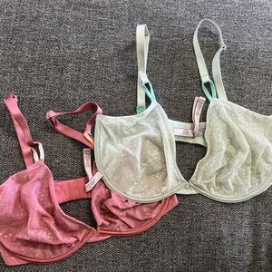 36DDD VS Unlined Demi Bras